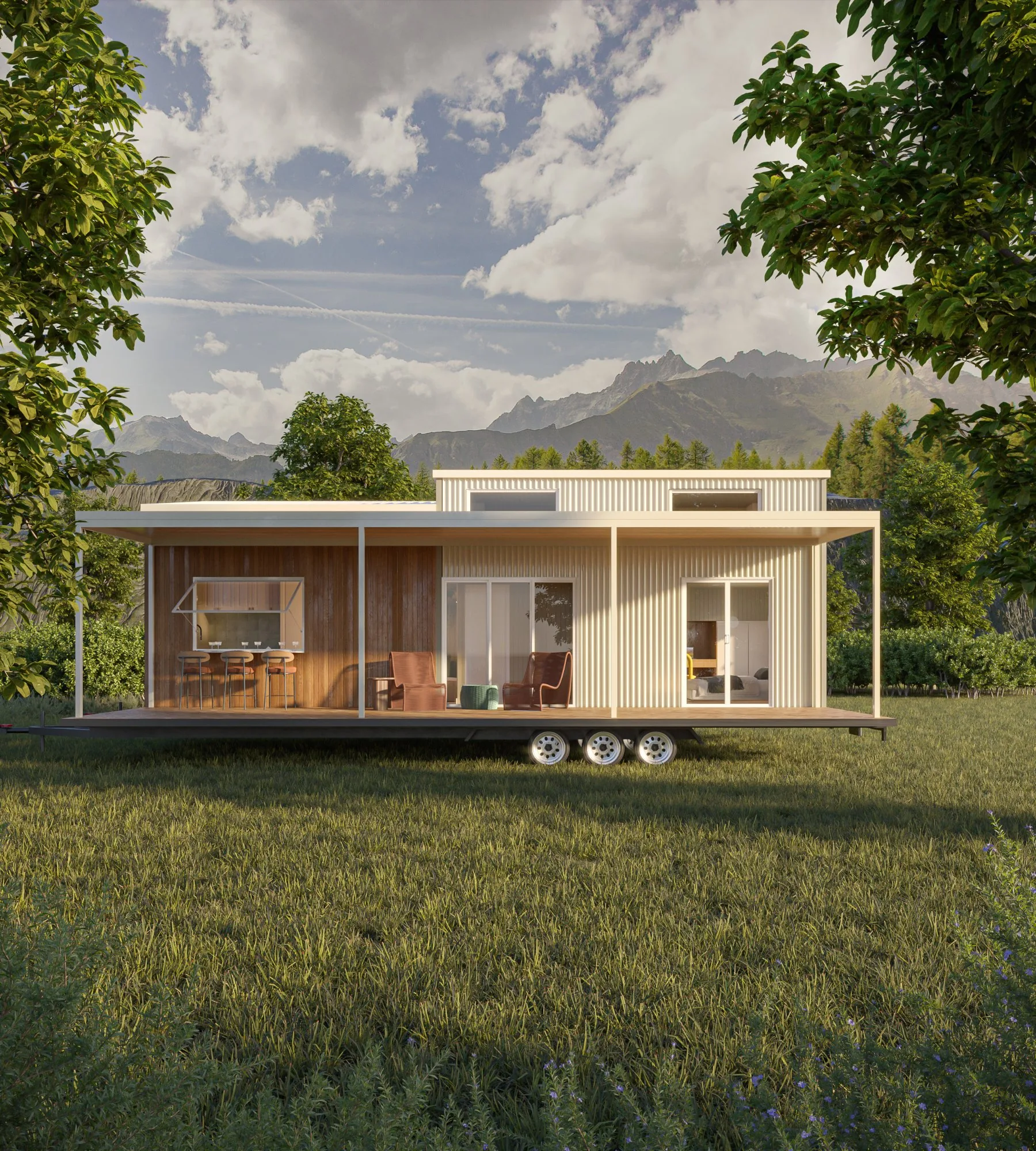 Front elevation of the Meadow